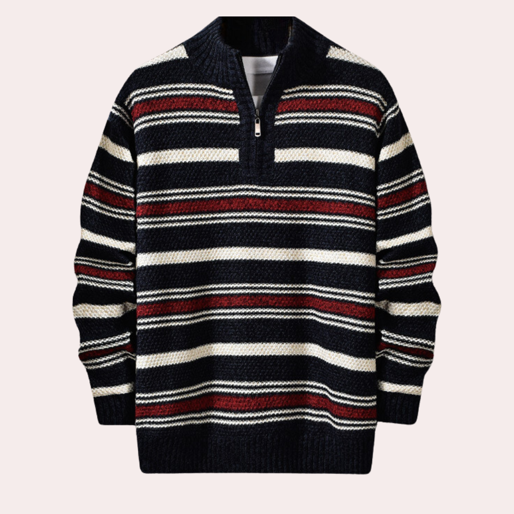 WW | Retro Striped Men's Hoodie