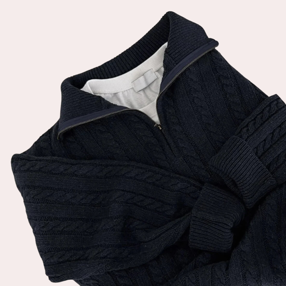 WW | Cable Knit Half-Zip Pullover