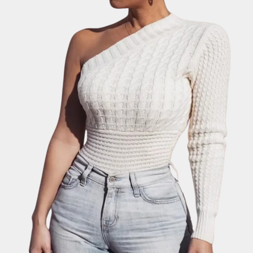 WW | Shoulder Knit Sweater for Women