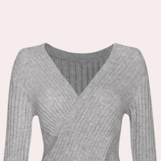 WW | Trendy Chic Damenpullover Wein