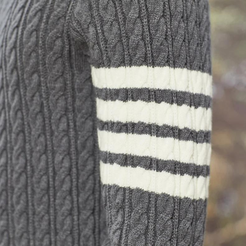WW | Warme Herren Strickjacke