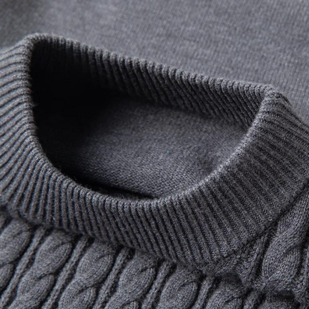 WW | Warme Herren Strickjacke