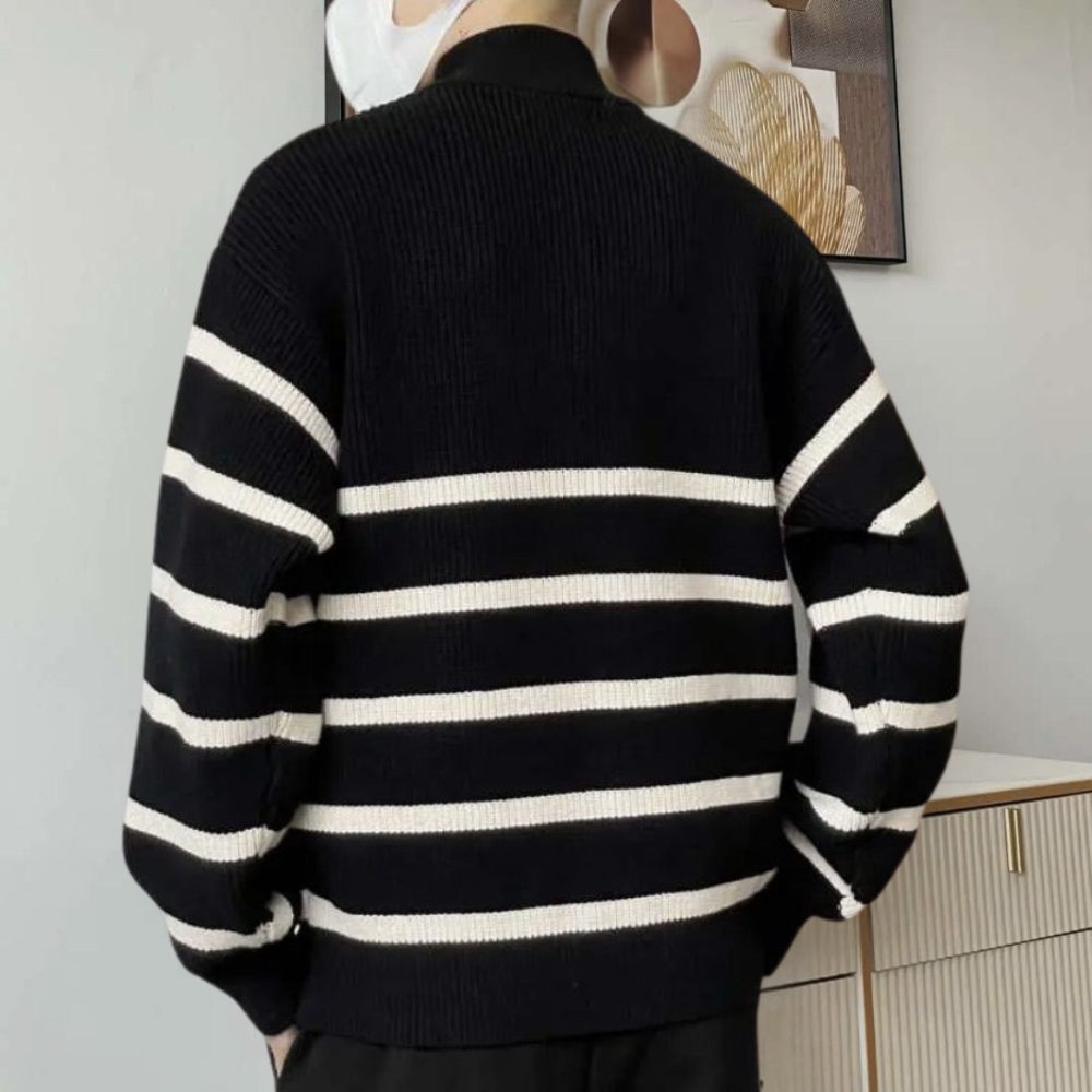 WW | Stylischer, Bequemer Herren Kapuzenpullover mit Reißverschluss