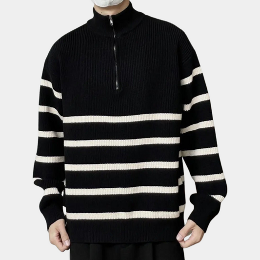 WW | Stylischer, Bequemer Herren Kapuzenpullover mit Reißverschluss