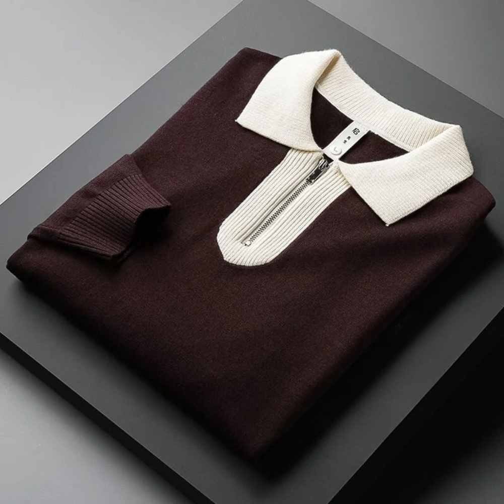 WW | Herren Polo Sweatshirt