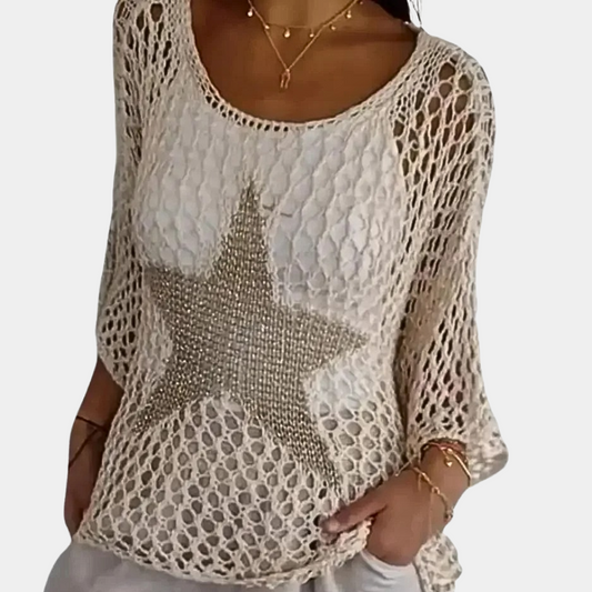 WW | Klassischer Damenstrickpullover Stilvoll