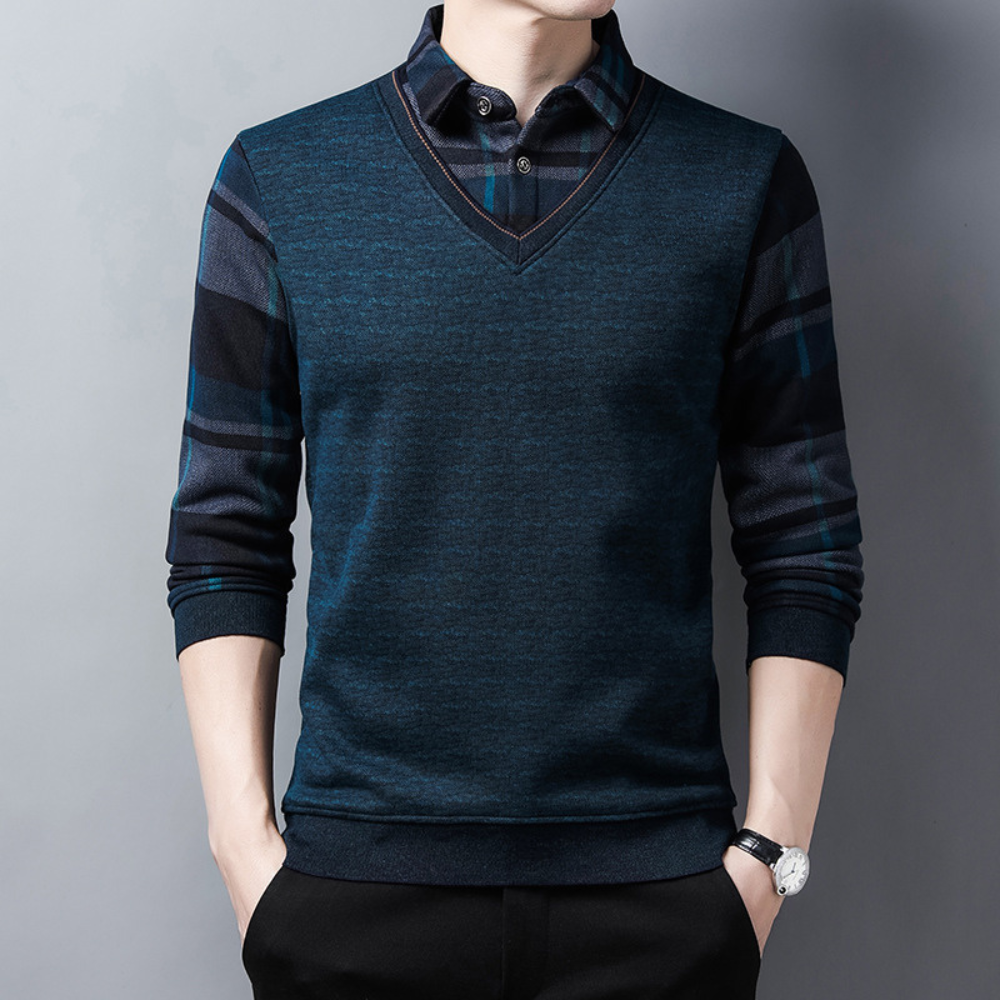 WW | Warme Strickpullover Für Herren Im Winter