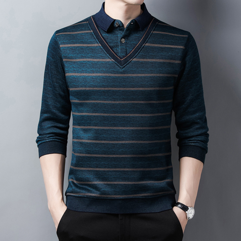 WW | Warme Strickpullover Für Herren Im Winter