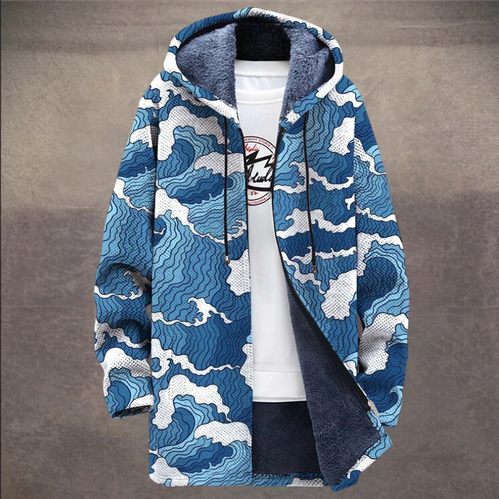 WW | Warm Colorblock Vest for Men