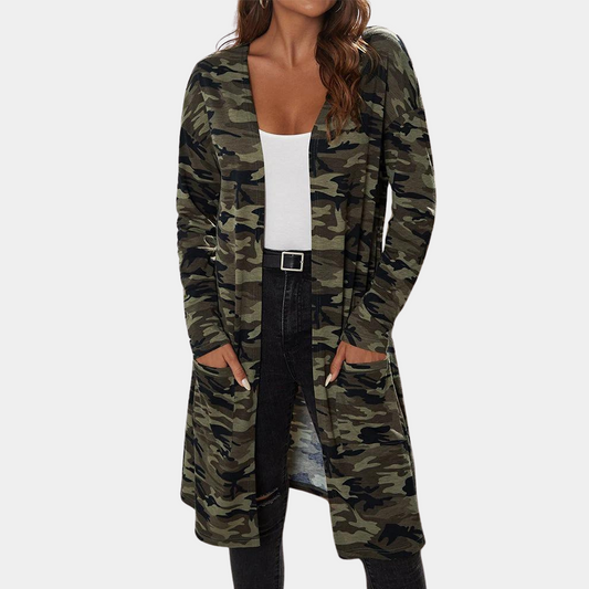 WW | Vielseitige lange Tarnjacke für Frauen