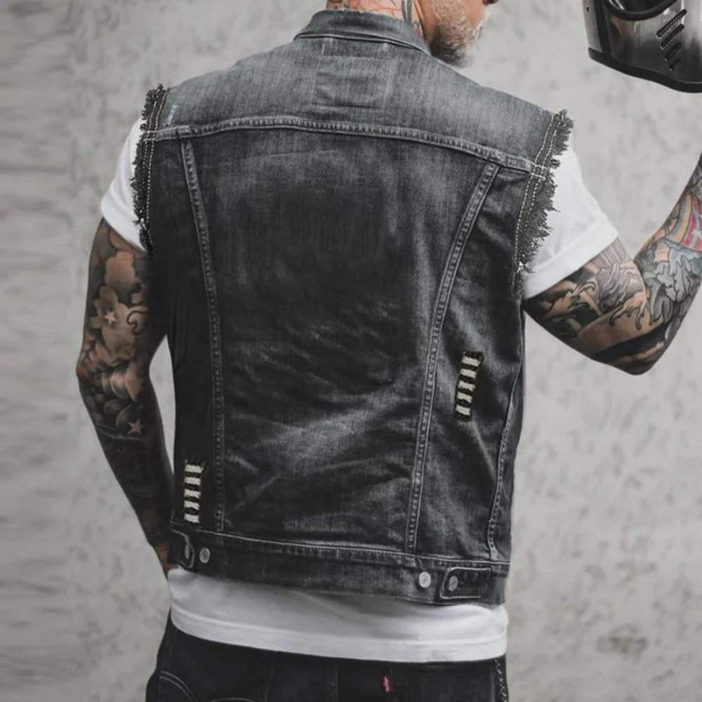 WW | Retro Denim Weste für Herren