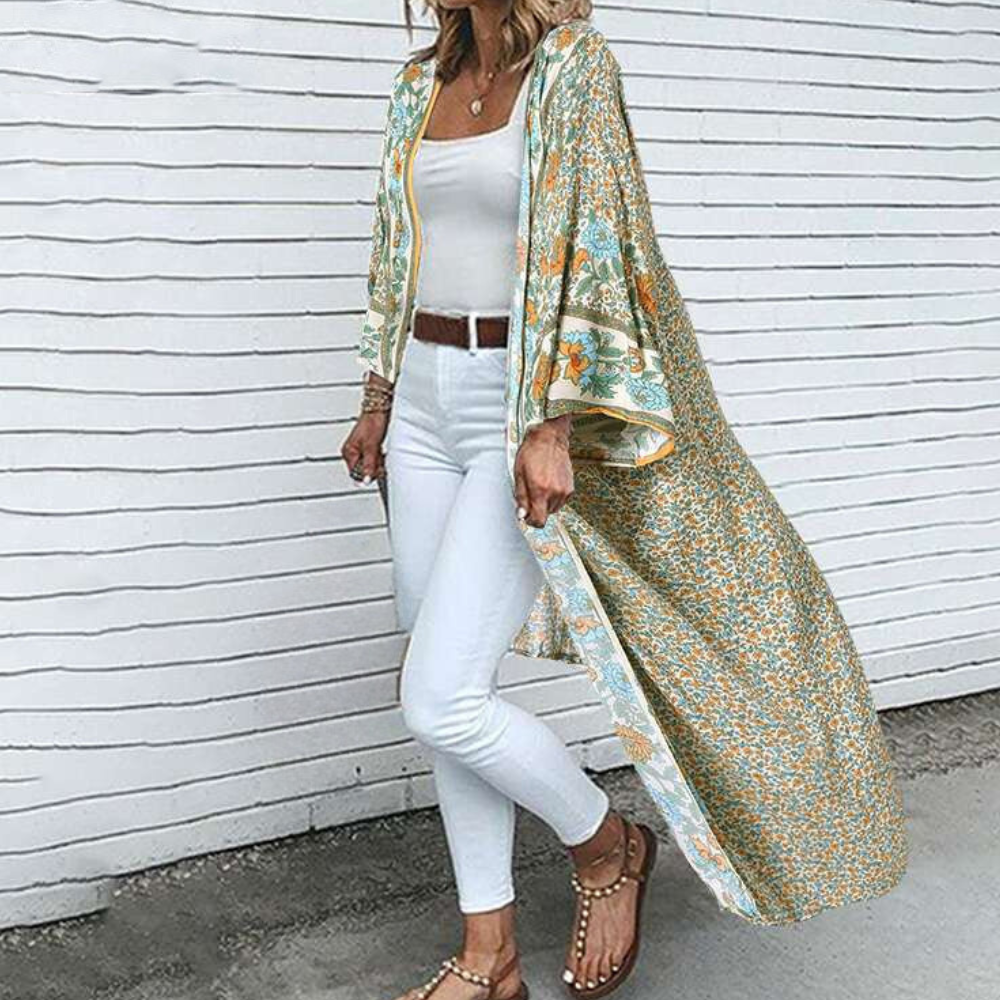 WW | Blumen Strickjacke für Den Sommer