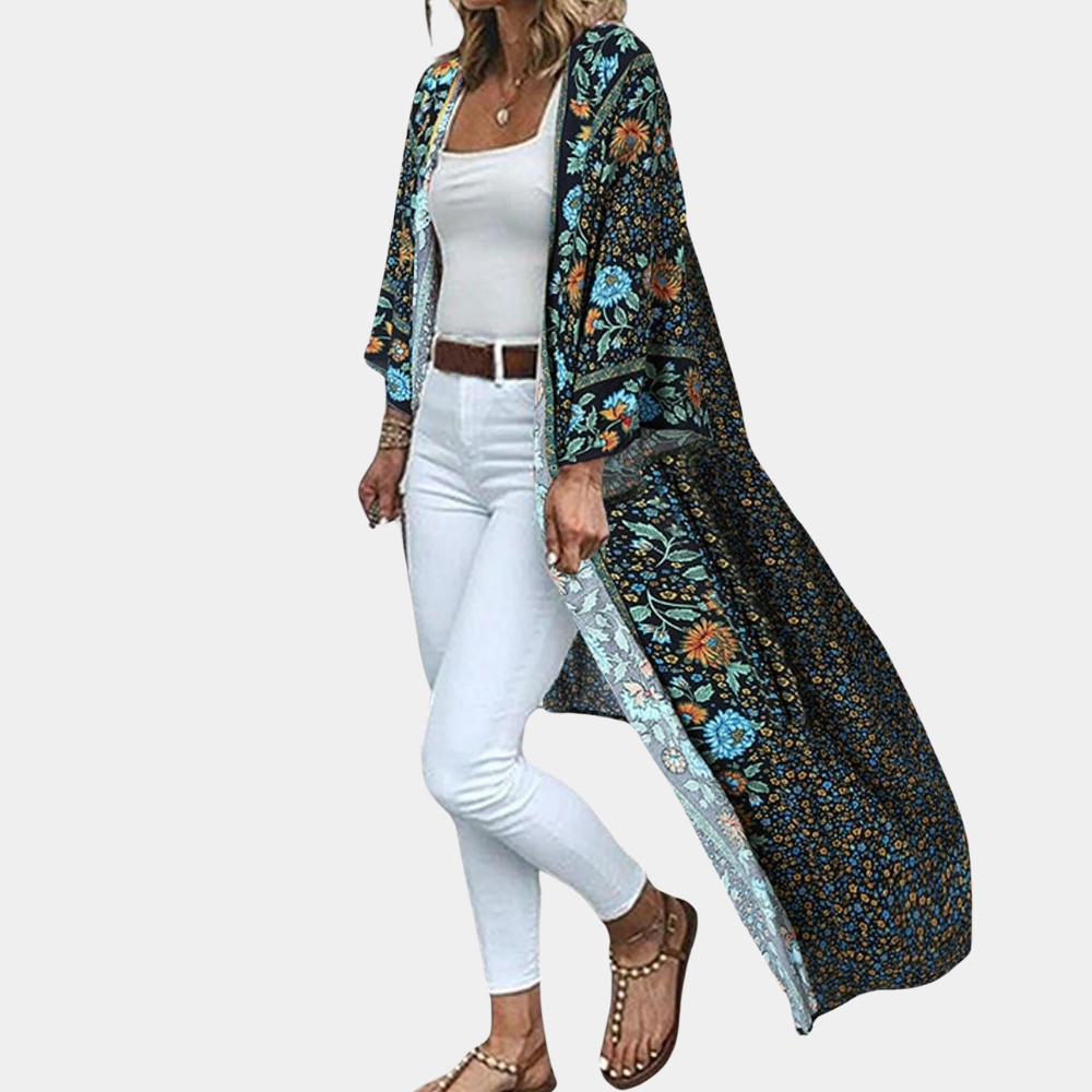 WW | Blumen Strickjacke für Den Sommer