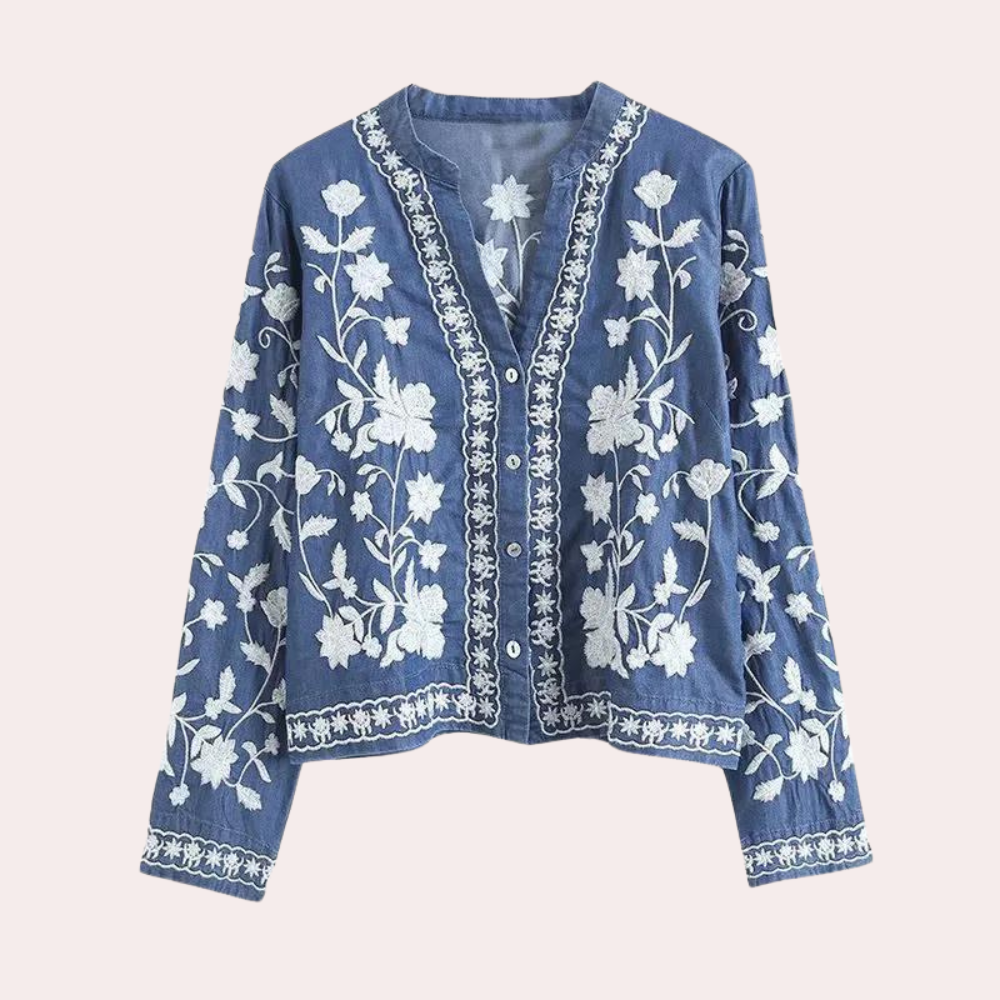 WW | Floral Embroidered Women's Jacket
