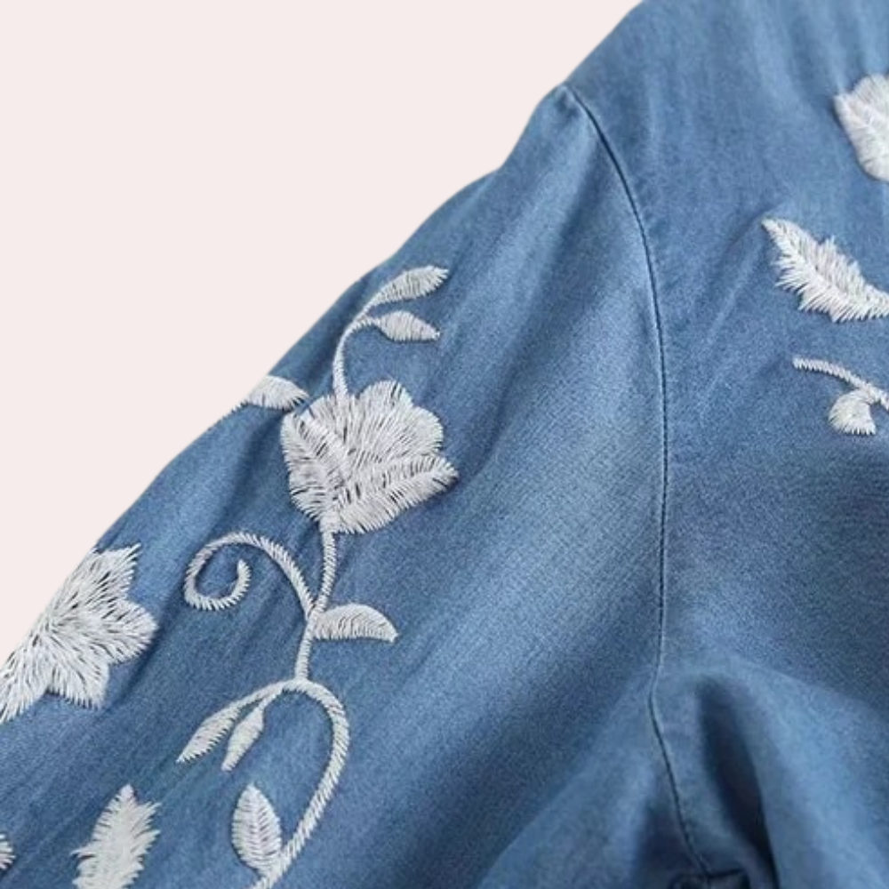 WW | Floral Embroidered Women's Jacket