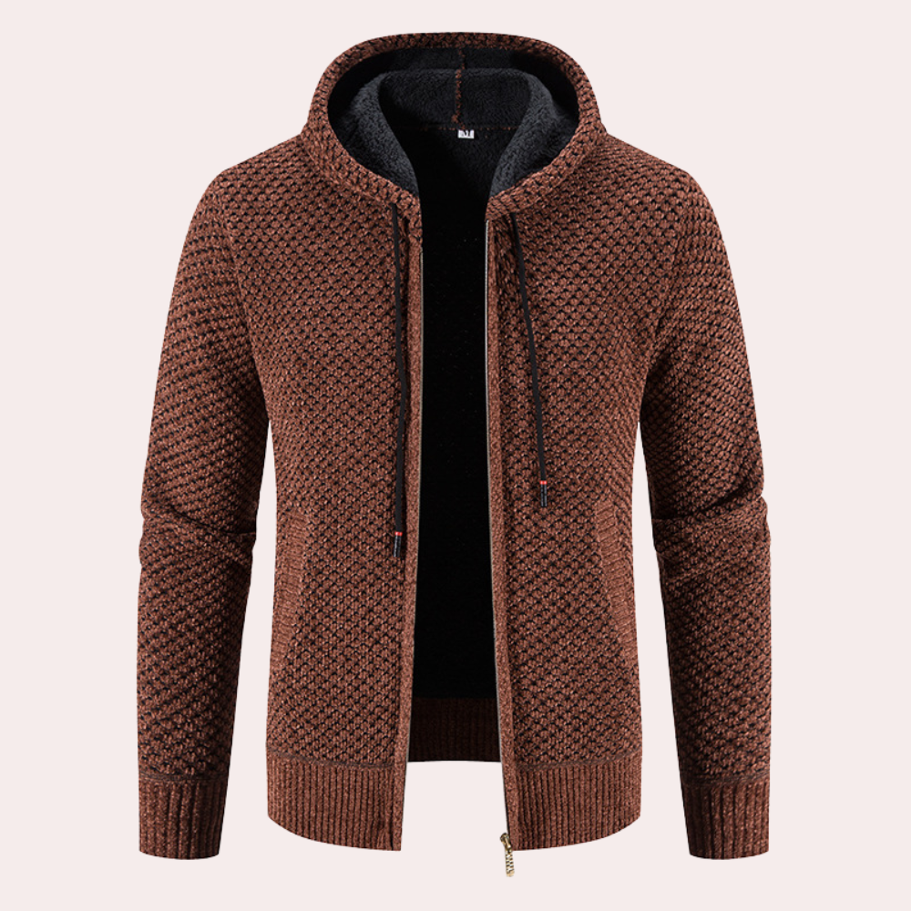 WW | Elegant Men's Winter Jacket With Stylish Design