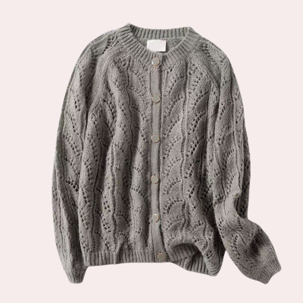 WW | Bequeme und Stilvolle Gestrickte Damenweste