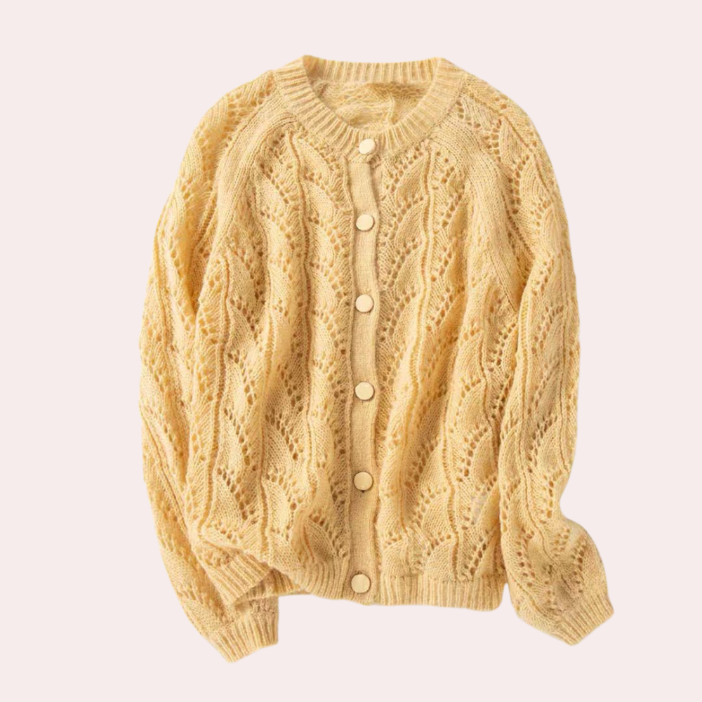 WW | Bequeme und Stilvolle Gestrickte Damenweste