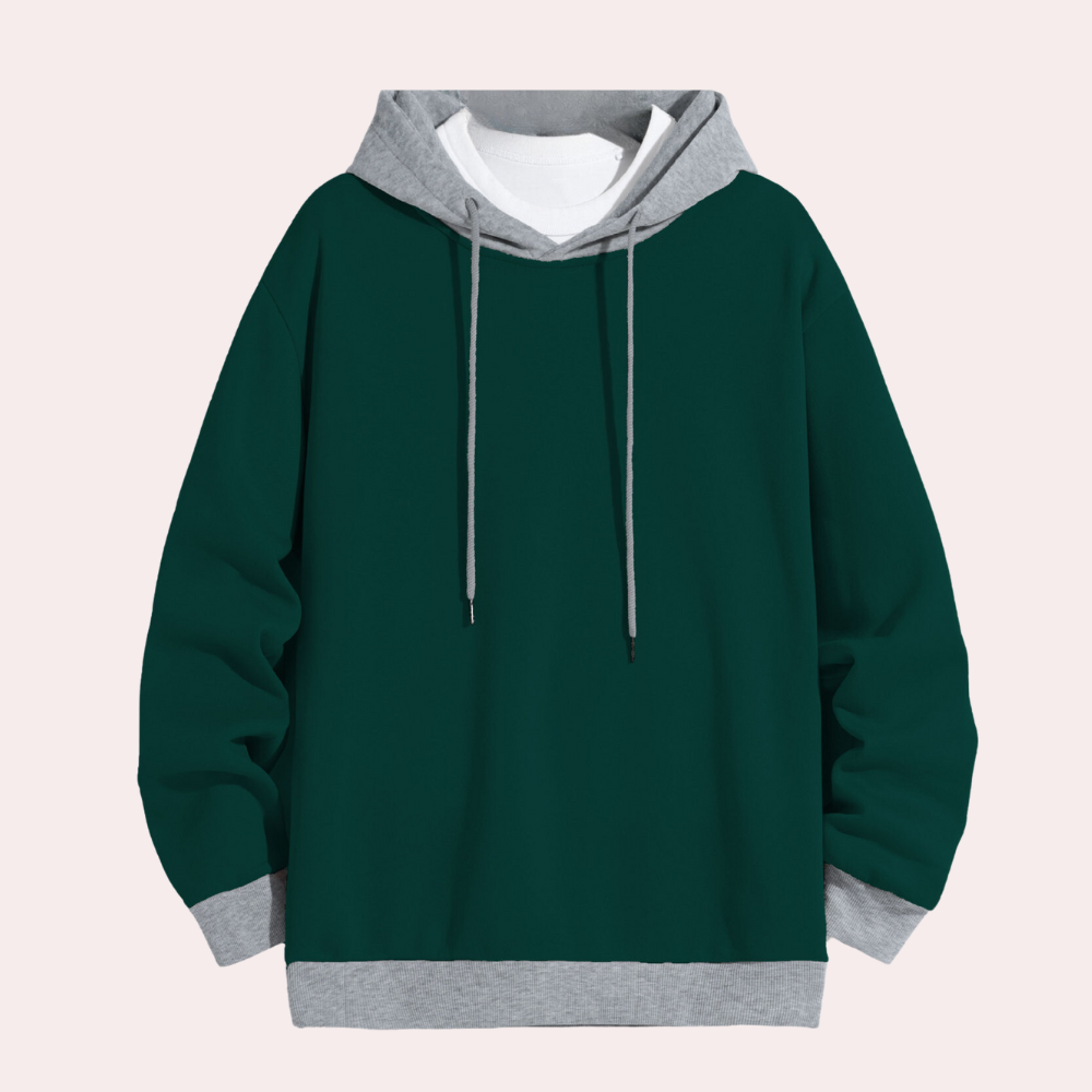 WW | Warmer Kapuzenpullover Für Männer Für Wintertage