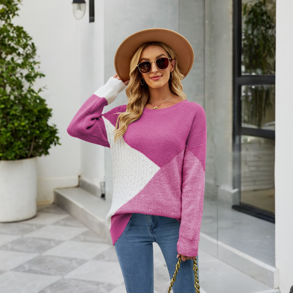 WW | Stylischer Lässiger Strickpullover für Frauen