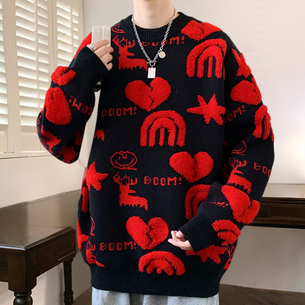 WW | Warme Strickpullover Für Herren Mit Stil