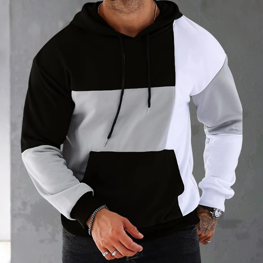WW | Colorblock Kapuzenpullover für Herren