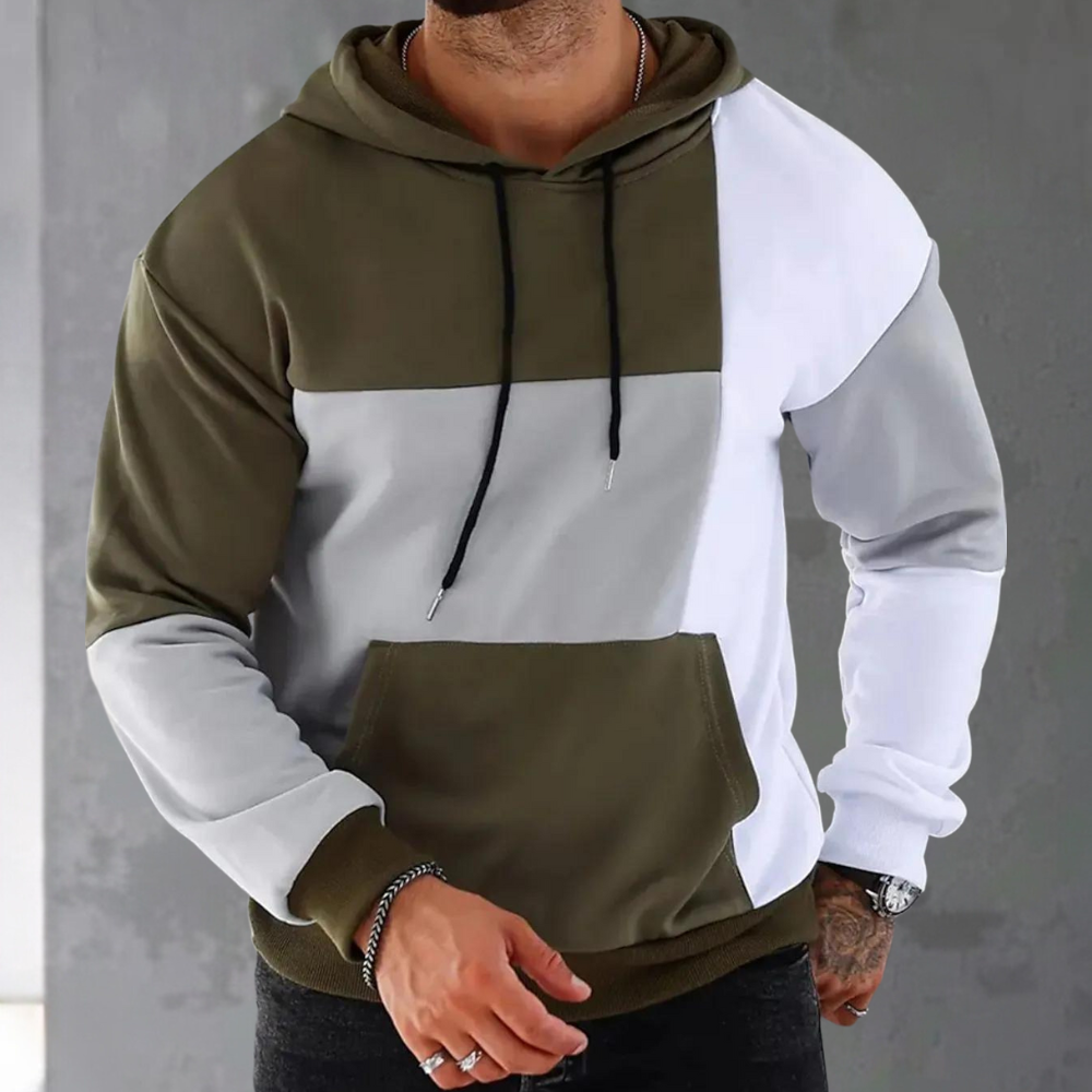 WW | Colorblock Kapuzenpullover für Herren
