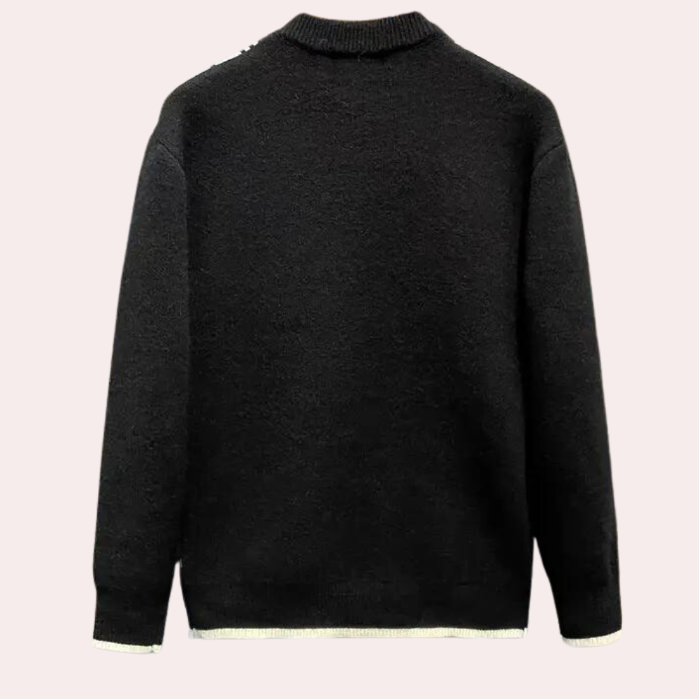 WW | Lässiger Herrenpullover Für Freizeit