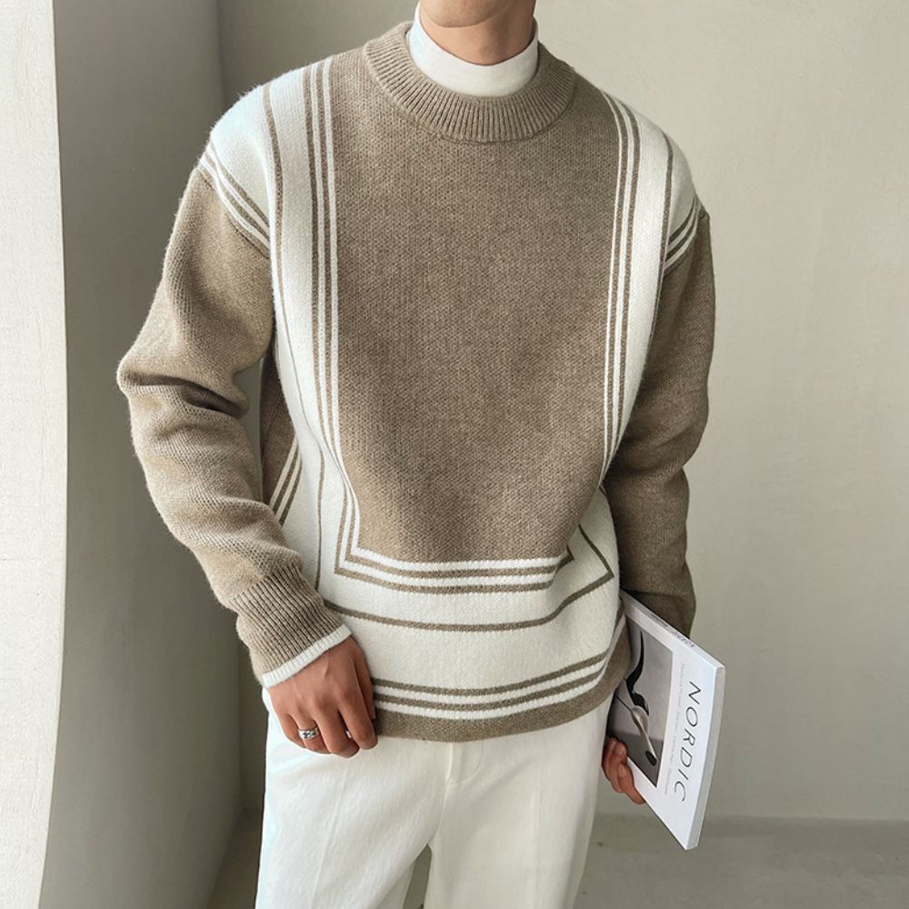 WW | Lässiger Herrenpullover Für Freizeit