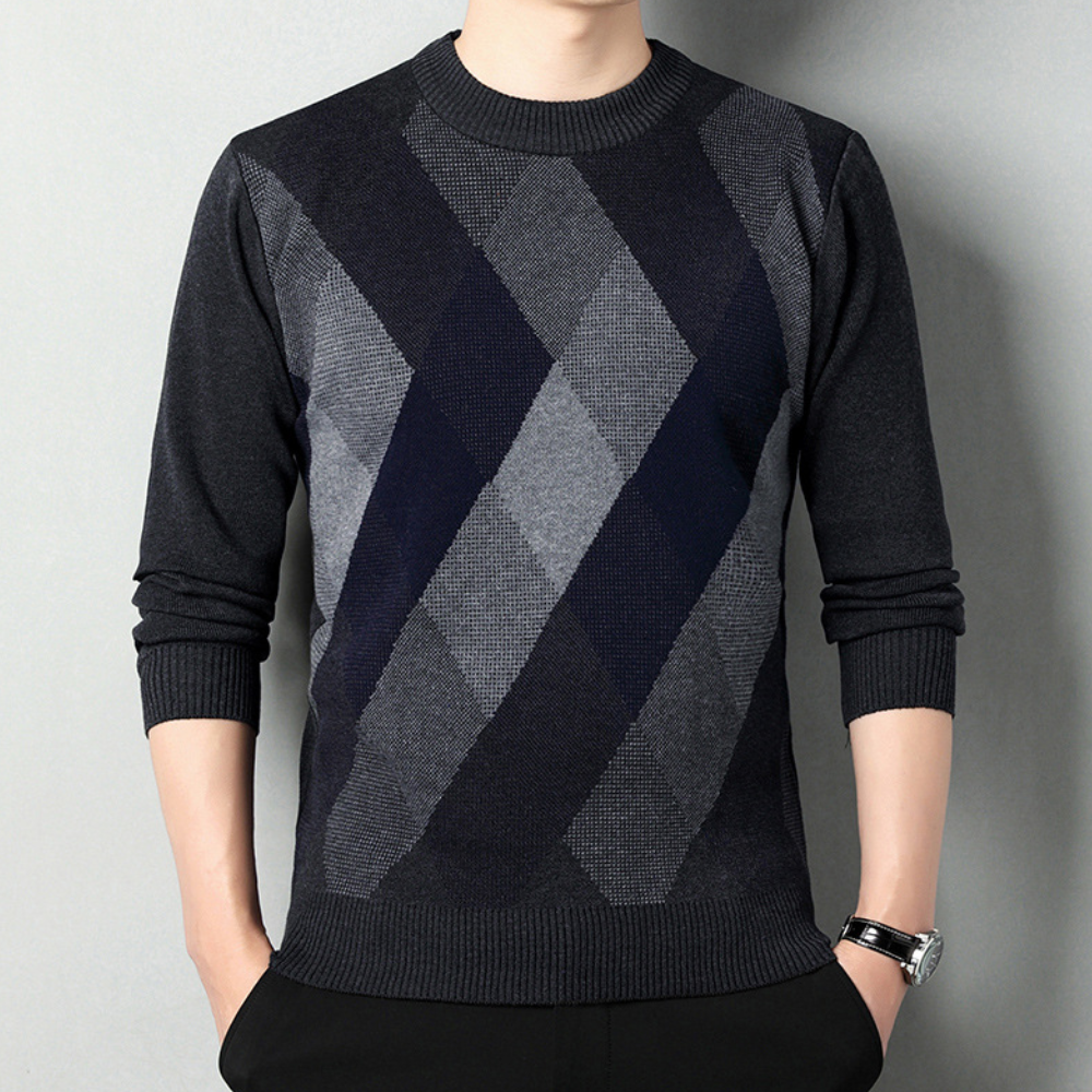 WW | Geometric Men's Sweater