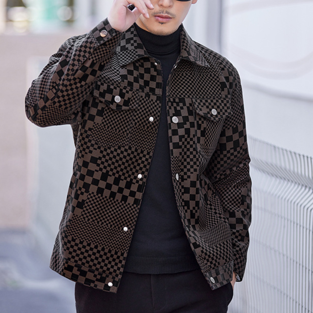 WW | Comfortable, Elegant Tie-Front Jacket for Men