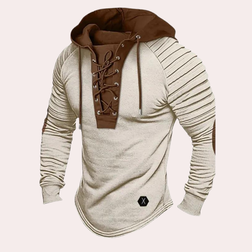 WW | Men's Hoodie with Hood and Drawstring