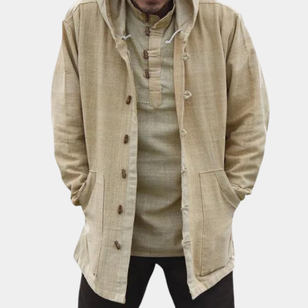 WW | Herrenjacke Mit Kapuze Für Windige Tage
