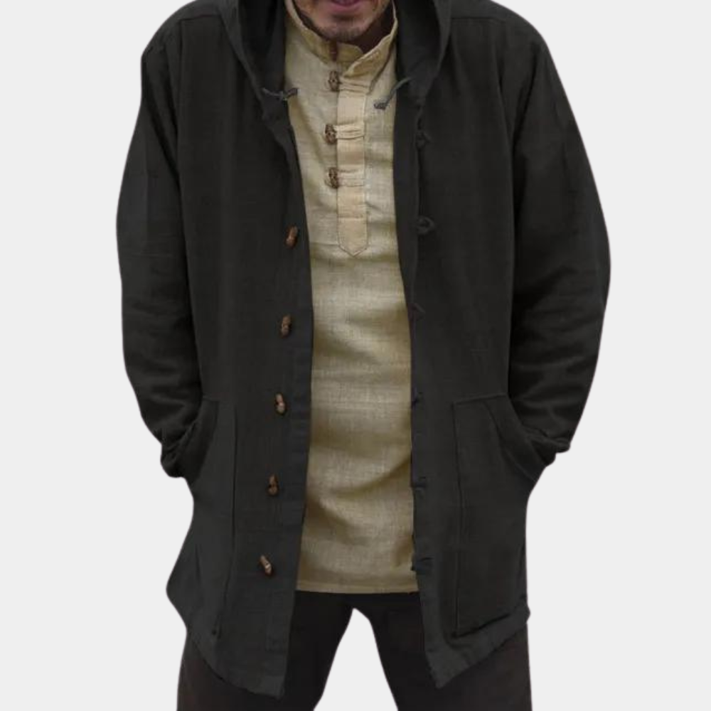 WW | Herrenjacke Mit Kapuze Für Windige Tage
