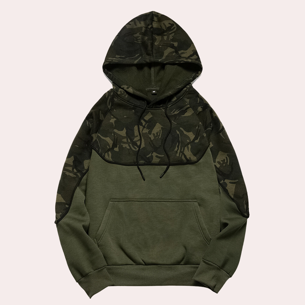 WW | Camouflage HerrenKapuzenpullover für Alltag