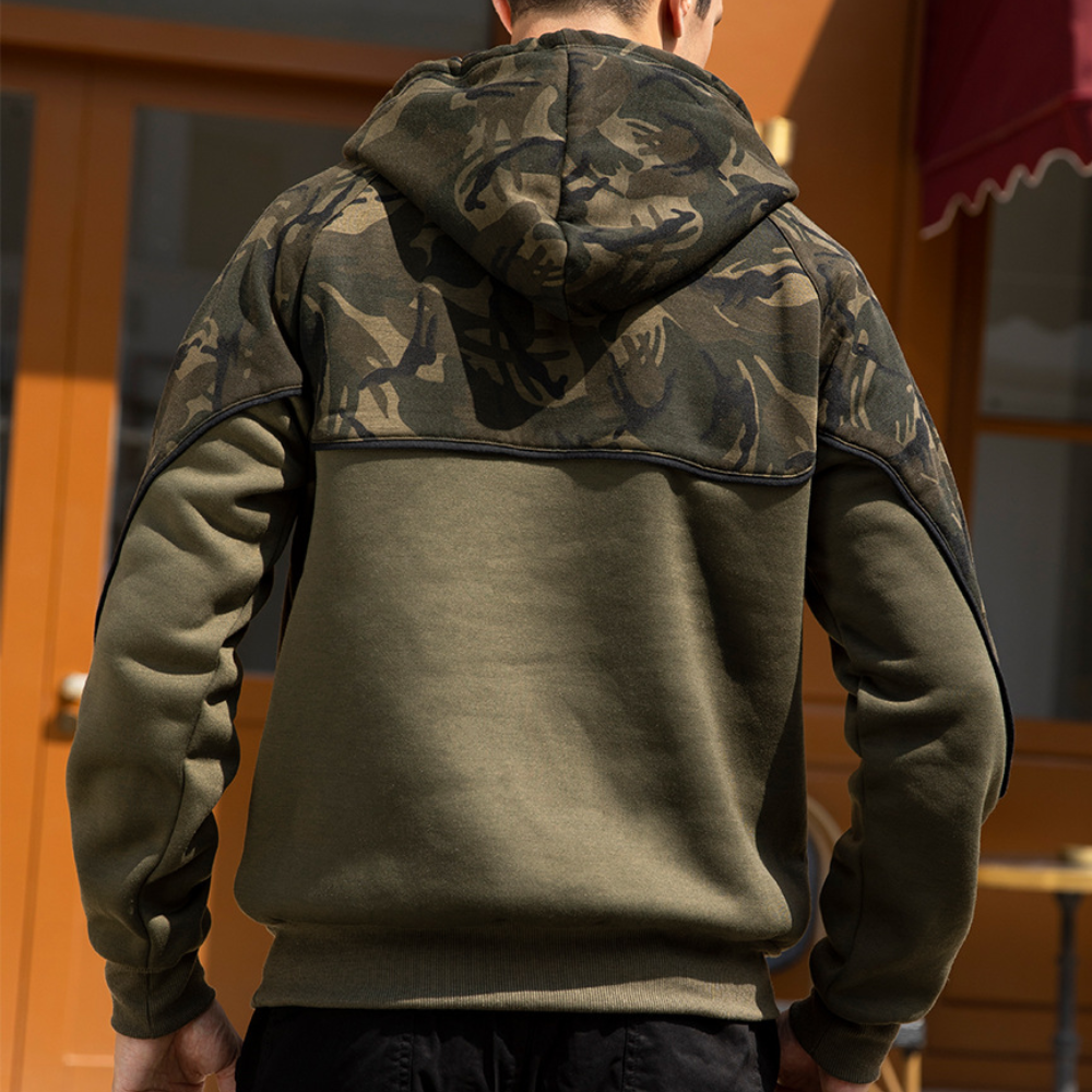 WW | Camouflage HerrenKapuzenpullover für Alltag