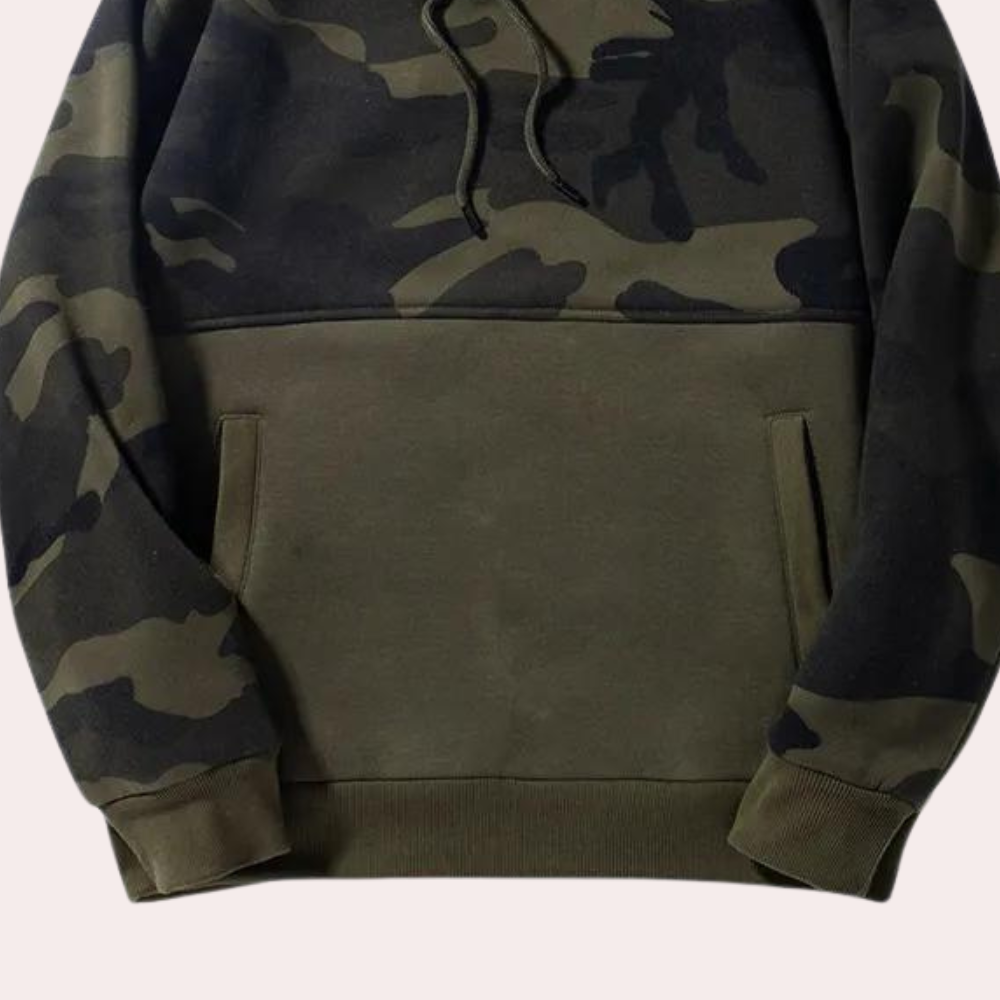 WW | Camouflage Kapuzenpullover Für Herren Stilvoll