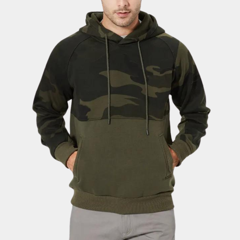 WW | Camouflage Kapuzenpullover Für Herren Stilvoll