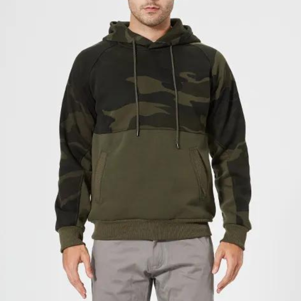 WW | Camouflage Kapuzenpullover Für Herren Stilvoll