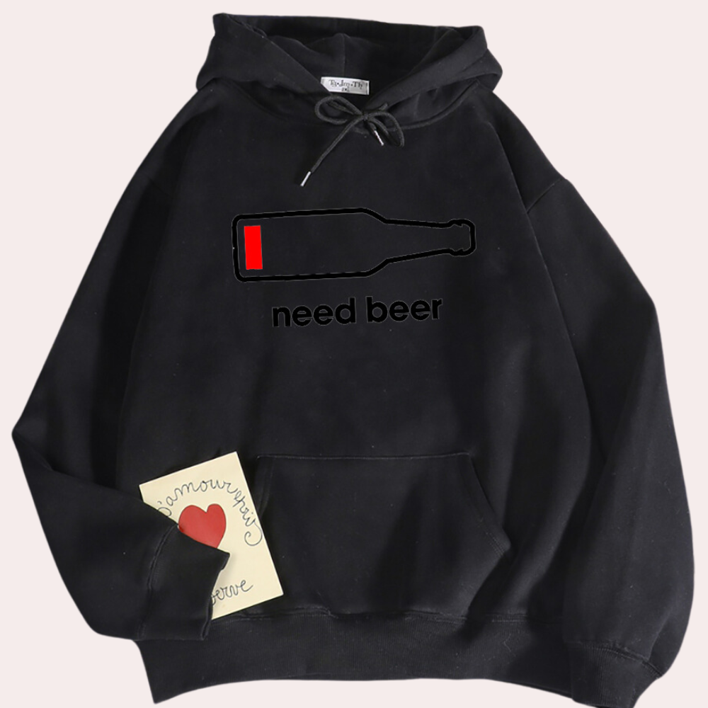WW | Bequemer Kapuzenpullover Für Männer Mit Sanftem Material