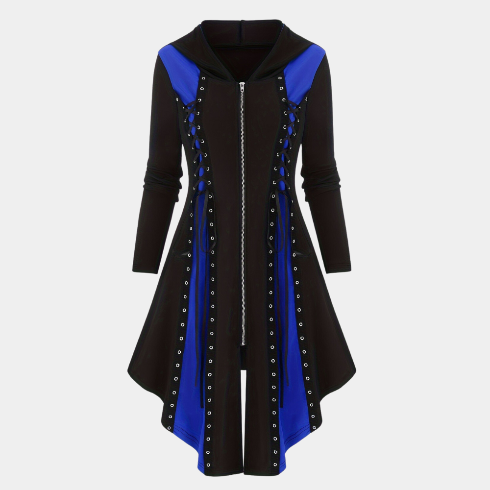 WW | Stylish Hoodie Dress with Zipper