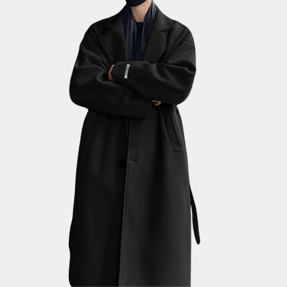 WW | Eleganter Warmer Trenchcoat Für Stilvolle Männer