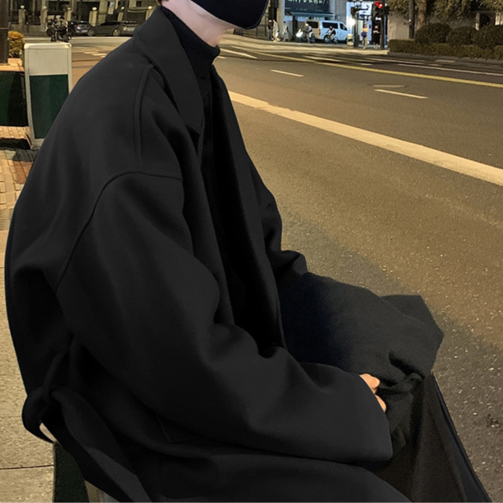 WW | Eleganter Warmer Trenchcoat Für Stilvolle Männer