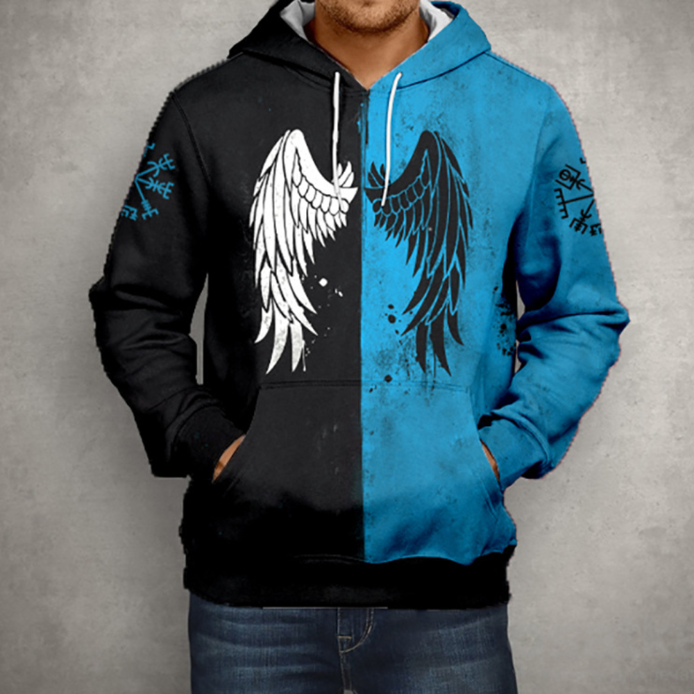 WW | Modischer Herren Kapuzenpullover