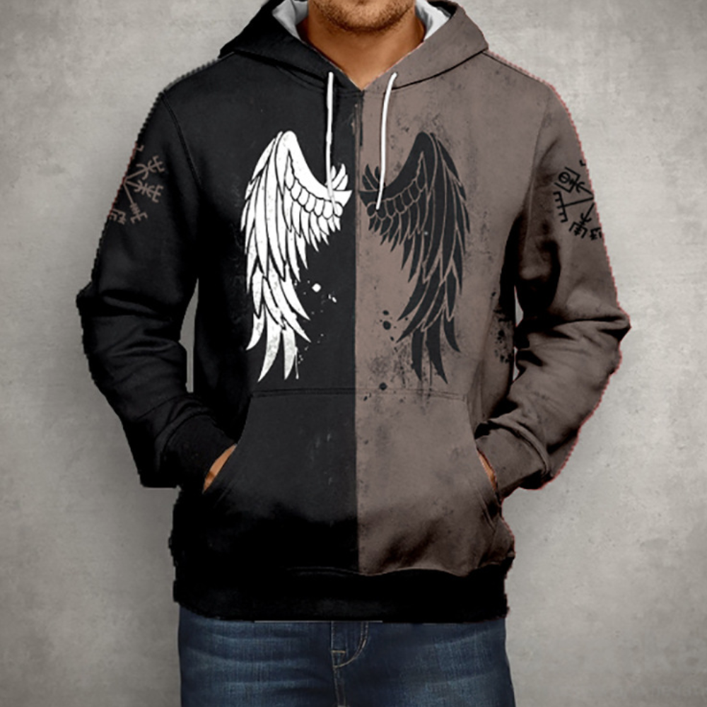 WW | Modischer Herren Kapuzenpullover