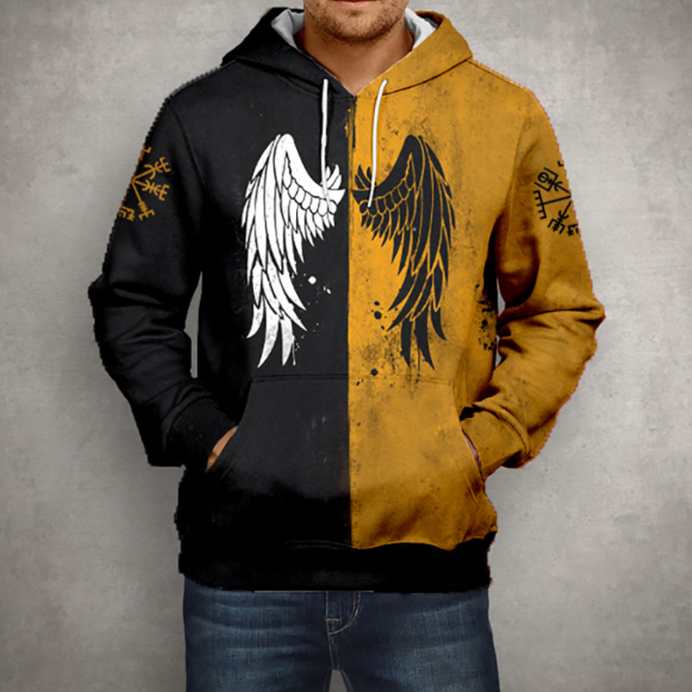 WW | Modischer Herren Kapuzenpullover