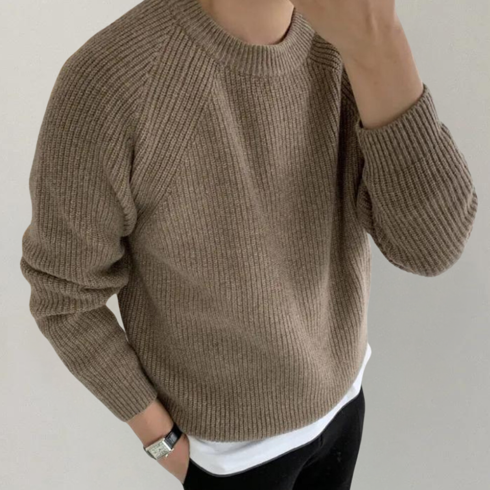 WW | Long Sleeve Knit Sweater for Men