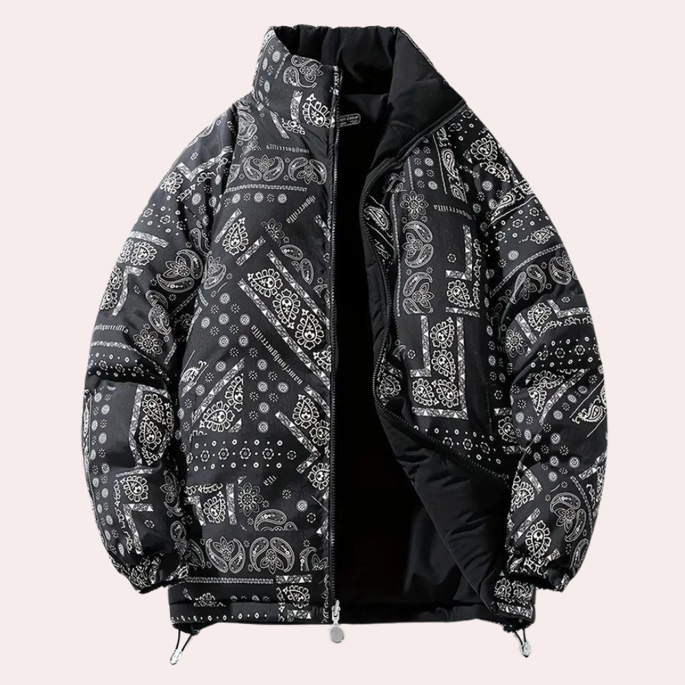 WW | Wendejacke für Herren mit Paisleymuster
