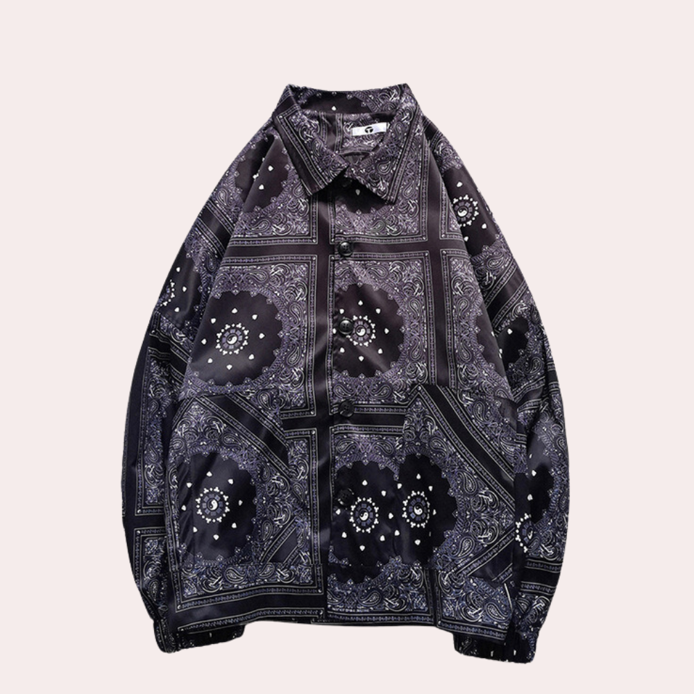 WW | Long-Sleeved Paisley Jacket