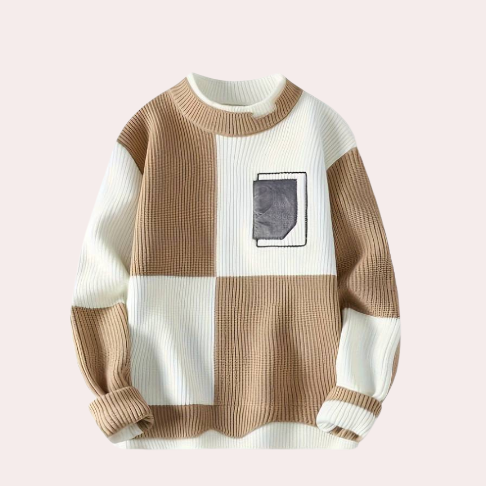 WW | Color Block Sweater for Men
